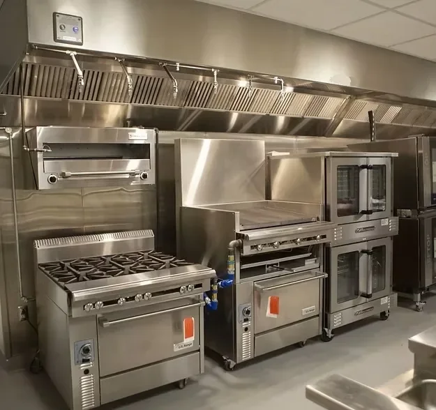 Commercial gas kitchen equipment