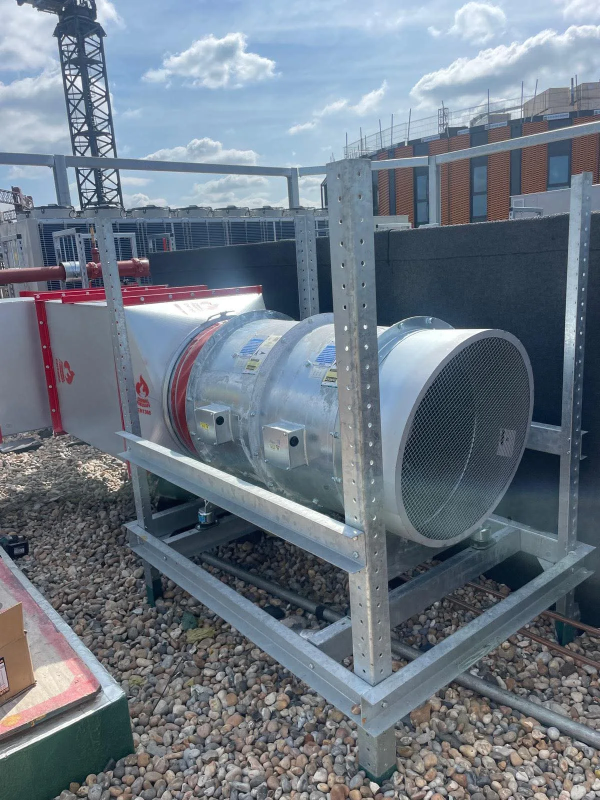 Rooftop ventilation and extraction